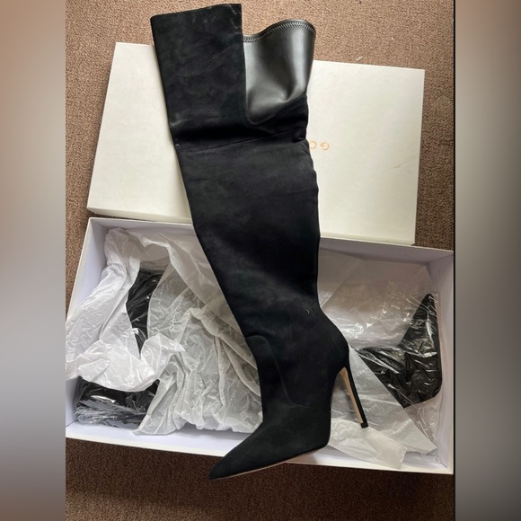 Good American Shoes - Good American The Emma Over the Knee Boot 8